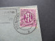 8.10.1945 Bizone Am Post Nr.15 EF Tagesstempel Fröndenberg (Ruhr) Und Landpoststempel Schwitterknapp - Storia Postale