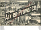 13.  AIX EN PROVENCE .  CPA Multivues . - Aix En Provence