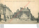 08.  RETHEL .  Rue Du Palais Et Avenue De La Gare . Le Monument Aux MOrts . - Rethel