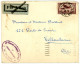 CROIX/AVION DECLASSEMENT POIDS COMPLEMENT SURTAXE AERIENNE INSUFFISANT MAROC ENV LAC 1931 CASABLANCA FM 64° REG ARTIL AF - Cartas & Documentos