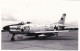 Photo Originale - Aviation - Militaria - Avion North American F-86 Sabre - Luftwaffe - Aviación