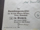 Bizone Am Post Nr.7 EF Tagesstempel Ramsdorf (Kr Borken Westf) Umschlag Der Amtsbürgermeister Gemen Weseke, Velen Ramsdo - Cartas & Documentos