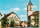 73855388 Langensteinbach Karlsbad Gasthaus Gruener Baum Kirche Langensteinbach K - Altri & Non Classificati