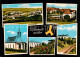 73855359 Wemmetsweiler Panorama Schwesternhaus Kirche Eisenbahnlinie Wemmetsweil - Autres & Non Classés