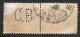 987	N°	412	Perforé	-	CB 33	-	Cie De BETHUNE - Used Stamps