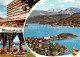 73854956 Poertschach Woerthersee Fliegeraufnahme Mit Karawanken Hotel Strand Poe - Otros & Sin Clasificación