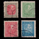 ICELAND STAMPS.1902-04.King Christian IX.Set 4.USED. - Oblitérés