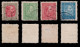 ICELAND STAMPS.1902-04.King Christian IX.Set 4.USED. - Used Stamps