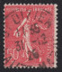 3 Timbres De France 1924 Semeuse Lignée 50c N° 199 Y&T Oblitérés - 1903-60 Säerin, Untergrund Schraffiert