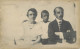 Annonymous Persons Souvenir Photo Social History Portraits & Scenes Elegant Couple And Boy - Photographs