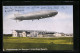 AK Friedrichshafen A. B., Luftschiffhalle Mit Abhebendem Zeppelin  - Dirigeables