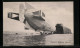 AK Zeppelin`s Lenkbares Luftschiff  - Dirigeables