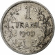 Monnaie, Belgique, Franc, 1909, TB+, Argent, KM:56.1 - 1 Frank