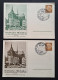 Private Ganzsachen, Briefmarken-Werbeschau ROSTOCK 1938 Sonderstempel - Privat-Ganzsachen