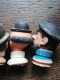 Delcampe - Un Ensemble De Marionnettes, Avec Tintin, Haddock, Tournesol, Milou Et  Dupond, Années 60 - Figurine In Plastica