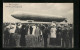 AK Zeppelin Auf Der Landungsstelle  - Luchtschepen