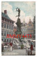 ANVERS En 1908 - Fontaine BRABO ( Place Bien Animée ) Edit. WO-DW - ANVERS - Antwerpen