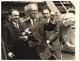 Fotografie Nobelpreisträger Michail Scholochow An Bord Des Dampfer's Ostseeland Zu Besuch In Rostock 1964  - Célébrités