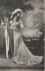 CARTE PHOTO - Femmes - En Costume - Fleurs - Carte Postale Ancienne - Photographs