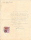 1953 - Sur Lettre Du CONSULAT GENERAL DE FRANCE ACCRA. Fiscaux  Affaires Etrangères 500 Francs Et 100 Francs - Lettres & Documents