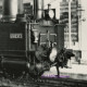 Photo Locomotive Ouest 145 Gare Avenue De Vincennes Ligne Petite Ceinture Paris Seine 75 France Train Motrice Vapeur - Trains