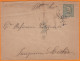 Portugal Entier Charles 1er  25r   1902  Cachet Pub " Diversos Artigos SANTAREM Vallée De Figueira " Pour LISBOA - Postal Stationery