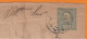 Portugal Entier Charles 1er  25r   1902  Cachet Pub " Diversos Artigos SANTAREM Vallée De Figueira " Pour LISBOA - Postal Stationery