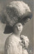 CARTE PHOTO - Femme - En Costume - Chapeau - Carte Postale Ancienne - Photographs