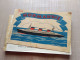 Carnet De 20 CPA Complet    Du Paquebot  "NORMANDIE" - Steamers