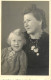 Annonymous Persons Souvenir Photo Social History Portraits & Scenes Mother And Baby - Photographie