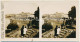 Photo Stéréoscopique 7,3x7,4cm Carte 17x8,7 Cm S.51 - 3342 BIARRITZ, Vue Vers Le Casino Municipal  Jardin Escalier - Fotos Estereoscópicas