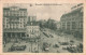 Belgique Bruxelles Boulevard Du Jardin Botanique CPA Tram Tramway Au Bon Marché Palace , Cachet 1933 - Avenidas, Bulevares