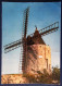 CPM CARTE POSTALE  LE MOULIN DE FONTVIEILLE    ( BOUCHES DU RHÔNE  - 13  ) - Mulini A Vento