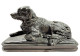 (Lying Newfoundland Dog / Liegender Hund) - Bronze Statue - Non Classificati