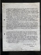 Tract Presse Clandestine Résistance Belge WWII WW2 Text Sur Les Martyrs De Vynckt (Celà Se Passe Vers La Fin Mai 1940... - Documenten