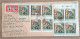 Colombia 1960 Registered Cover , San Isidro Labrador ,  Barranquilla , Cali Cancellations - Colombia