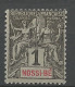 NOSSI-BE N° 27 Noir Sur Gris NEUF** LUXE SANS CHARNIERE / Hingeless / MNH - Nuovi