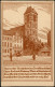 Postcard Thorn Toruń Jacobikirche - Künstlerkarte 1927 - Polonia