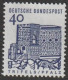 BRD: 1964, Rollenmarke: Mi. Nr. 457 R, Freimarke: Deutsche Bauwerke (I), 40 Pfg. Burg Trifels In Der Pfalz.   **/MNH - Francobolli In Bobina