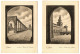 1.7.1,2 ITALY, MILANO, TWO ILLUSTRATION PSTCARDS, SIGNED BY D. BELLINI - Autres & Non Classés
