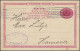 Postkarte P 25 SVERIGE-SUEDE Mit DV 907, MALMÖ 19.4.1909 Nach Hannover - Ganzsachen