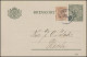 Postkarte P 33 BREVKORT 7 Öre Druckdatum 1018 Mit Zusatzfr., NYLAND 24.3.1920 - Enteros Postales