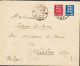 1936. COAT OF ARMS 15 S. Carmine + 10 S On Cover To Lisboa, Portugal Cancelled NOMME EESTI 4... (Michel 106+) - JF545422 - Estonie
