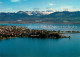 13644678 Rapperswil SG Zuerichsee Blick In Die Glarner Alpen Fliegeraufnahme Rap - Autres & Non Classés