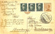 Italie - Carte Postale - Entier Postal -  Poste Italiane - Fano-Bereldange - 3x15 Cen + 30 Cen - Unclassified