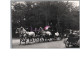 PARIS 1900 - La Promenade Dans Le Bois De Boulogne Carte Repro Ed. Yvon Carte Vierge Cheval Carosse Caleche  - Sonstige & Ohne Zuordnung