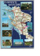 CHARENTE MARITME 17 - Carte Plan Du Département Pécheur Huitre Phare Bateau La Rochelle Hourtin Plage 1999 - Other & Unclassified