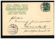 Blumen-AK Veilchen Im Korb, HAMBURG 5a 28.5.1903 Nach DARMSTADT 29.5.03 - Autres & Non Classés
