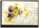 Blumen-AK Frühlingsstrauß, AHLEN (WESTF.) 3.6.1903 Nach ESSEN (RUHR) 1 Q 3.6.03 - Autres & Non Classés