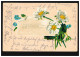 Blumen-AK Girlande Um Einen Brief DÜSSELDORF 14.8.1905 Nach BURGWALDNIEL 14.8.05 - Andere & Zonder Classificatie